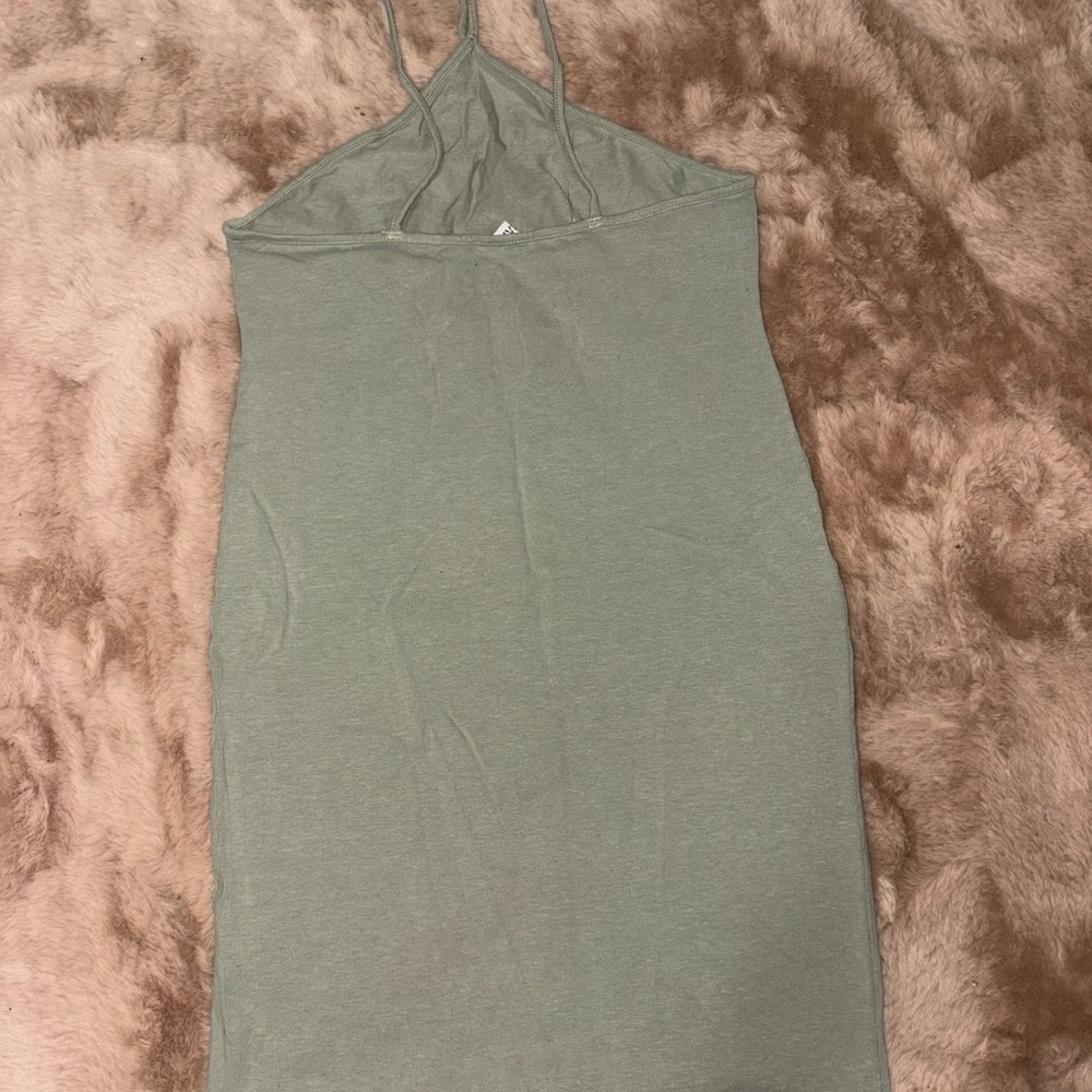 H&M Olive Green Camisole Dress